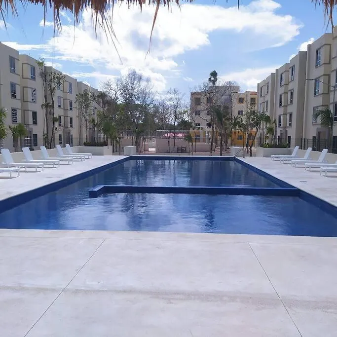 Departamento De La Armonia Y Felicidad Con Alberca Apartment Tulum 0*,